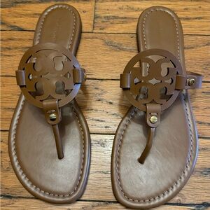 Tory Burch Miller Sandals, size 10